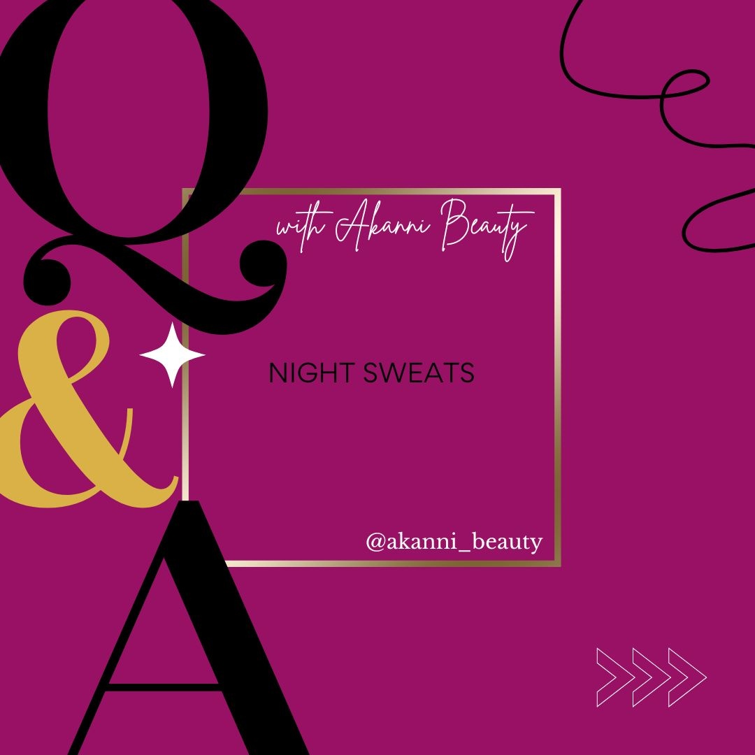 AkanniBeauty's tweet photo. 🥱It's NOT JUST THE TIME change!

Menopausal insomnia is a real thing. Between the hot flashes, night sweats, and anxiety no wonder you are staring at your clock at 2 am. https://t.co/Msy0GXzhAF