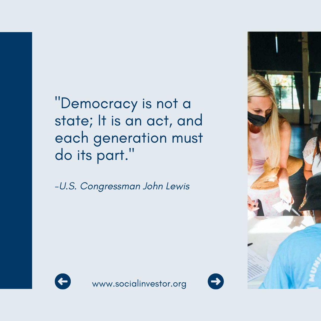 ChandlerFdn's tweet photo. Happy #Election Day. #VOTE today if you are in the U.S.

Then read #SocialInvestorMag to learn more about strengthening our democracy through effective politicians, strong civil servants and a more informed public. 

https://t.co/p7Sob2RTXC

@ApoliticalFound @DanielSachs1 https://t.co/GkuxqiE5Ap