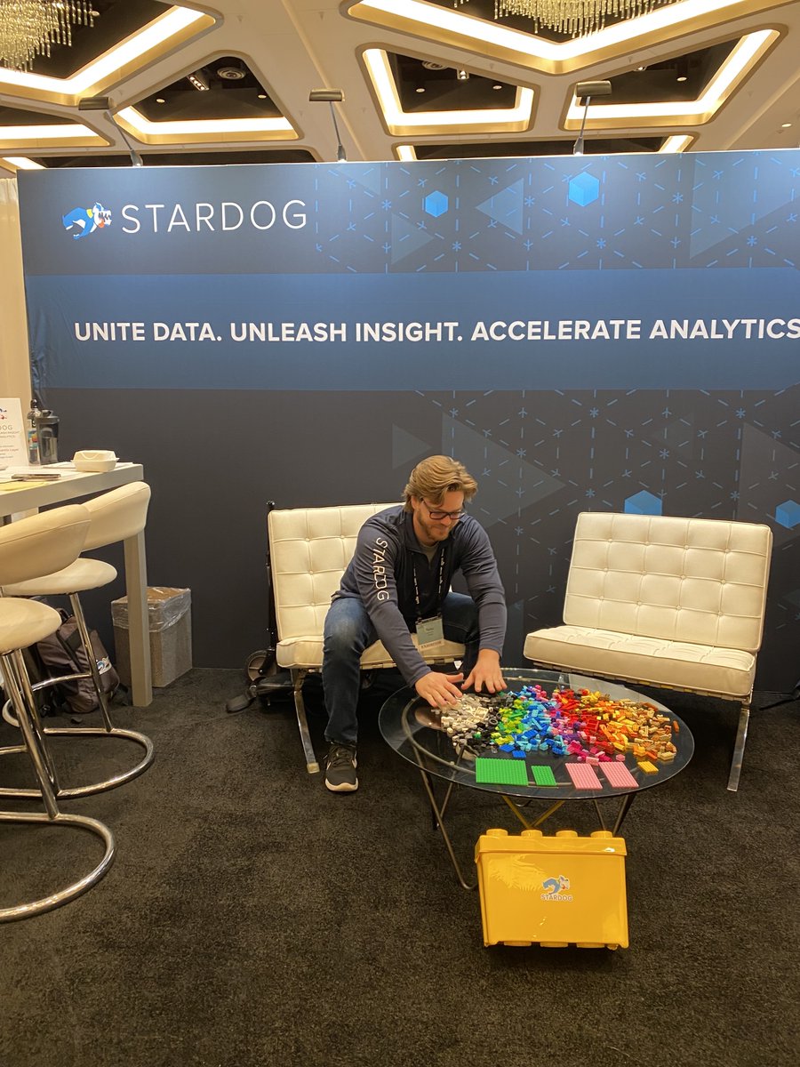 StardogHQ's tweet photo. Come by Stardog Booth 201 @tdwi to answer our question of the day and learn how to turn columns into concepts. We are near the demo theatre in the expo hall! #TDWIOrlando https://t.co/0AEhTF79HR