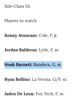 Bandera Boys Basketball tweet media