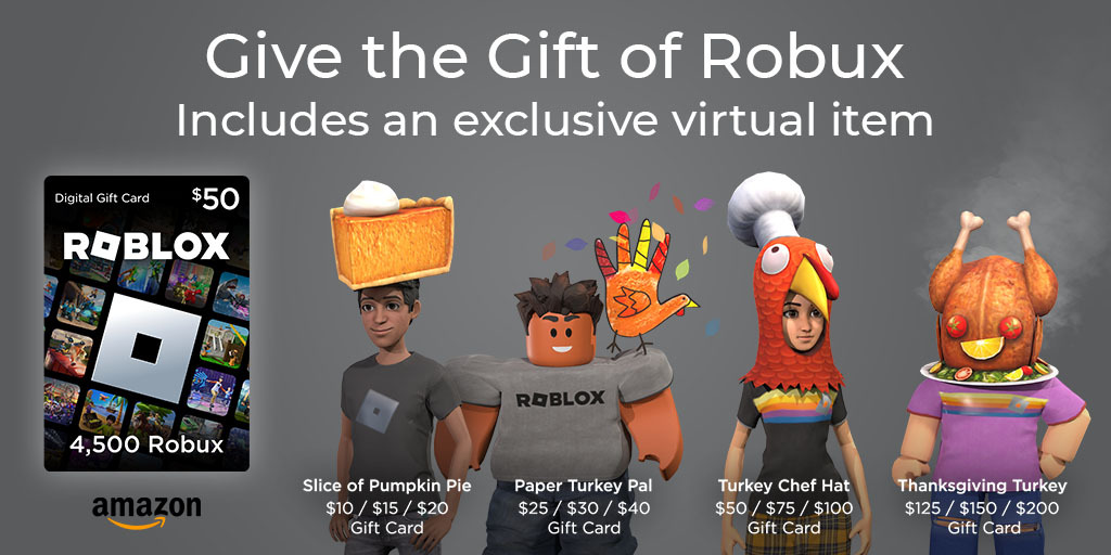 Bloxy News on X: Tis' the season of giving! 🎁 Why not treat yourself or a  friend to some Robux or Premium? Every purchase of a Roblox Gift Card from  select retailers