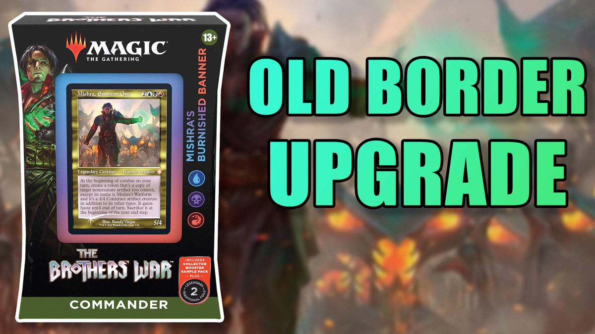 MTGGoldfish on Twitter "The Brothers' War Commander Deck Upgrade