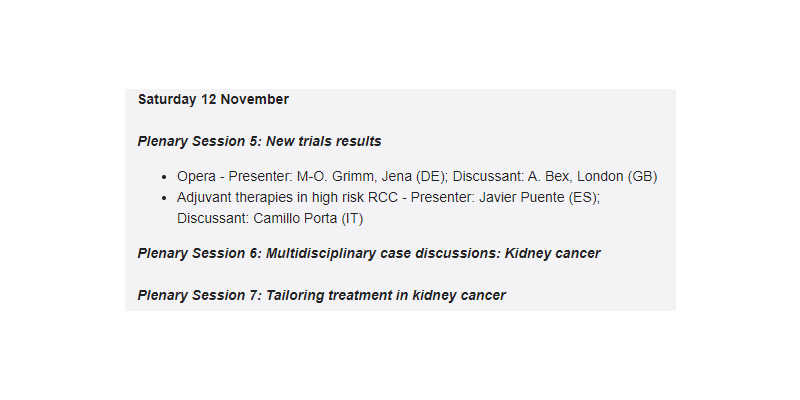 With #EMUC22 coming up, the UROONCO editorial boards share their picks of presentations/sessions on #prostatecancer , #bladdercancer and #kidneycancer. 👇

We will also be interviewing some of the presenters; stay tuned!