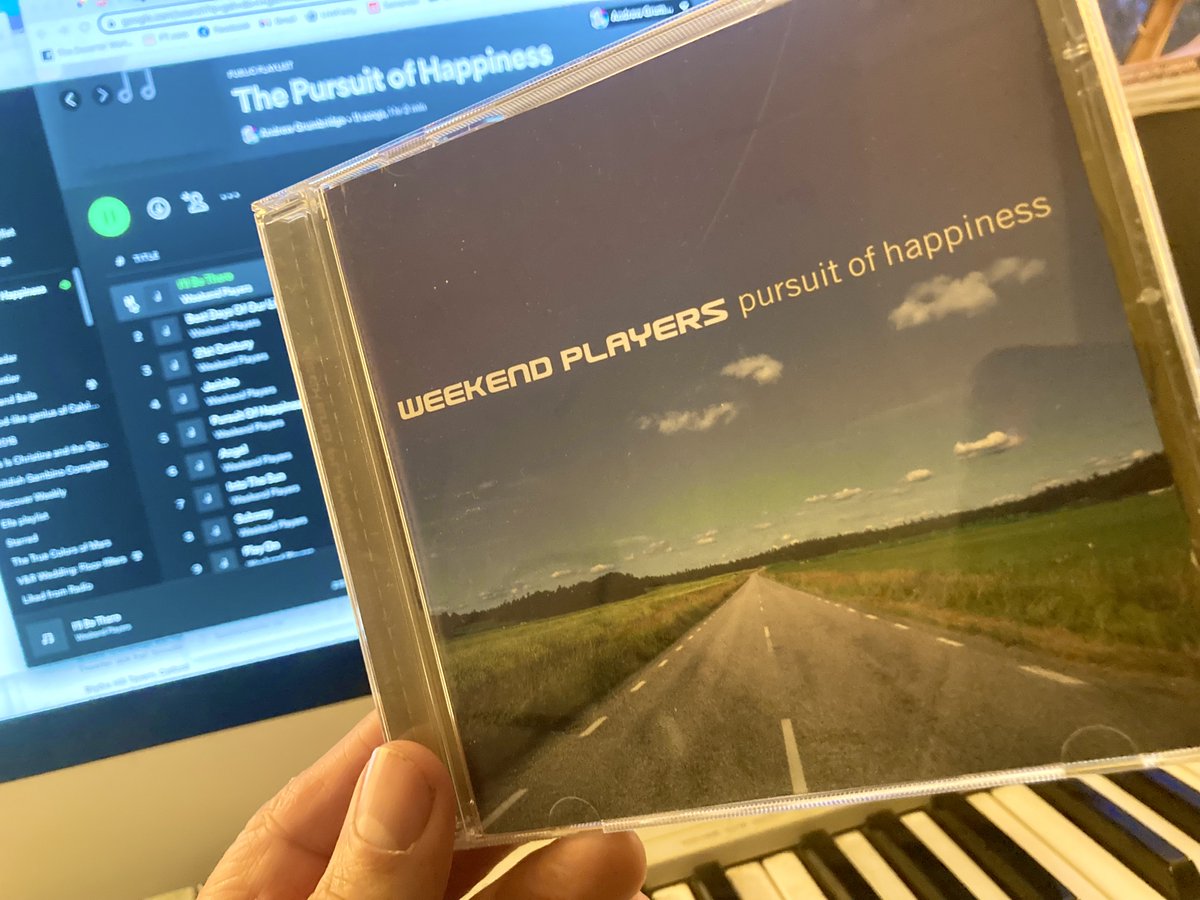 DulwichRaider's tweet photo. Finally.
Got my hands on a copy of this burst of melodic trip-hop excellence from almost 20 years ago.
Not on Spotify, tracks missing on Apple Music, unavailable on vinyl. Discogs offering a cassette😳
Eventually had a CD sent from Denmark.
#WeekendPlayers https://t.co/KjLjeUsKVE