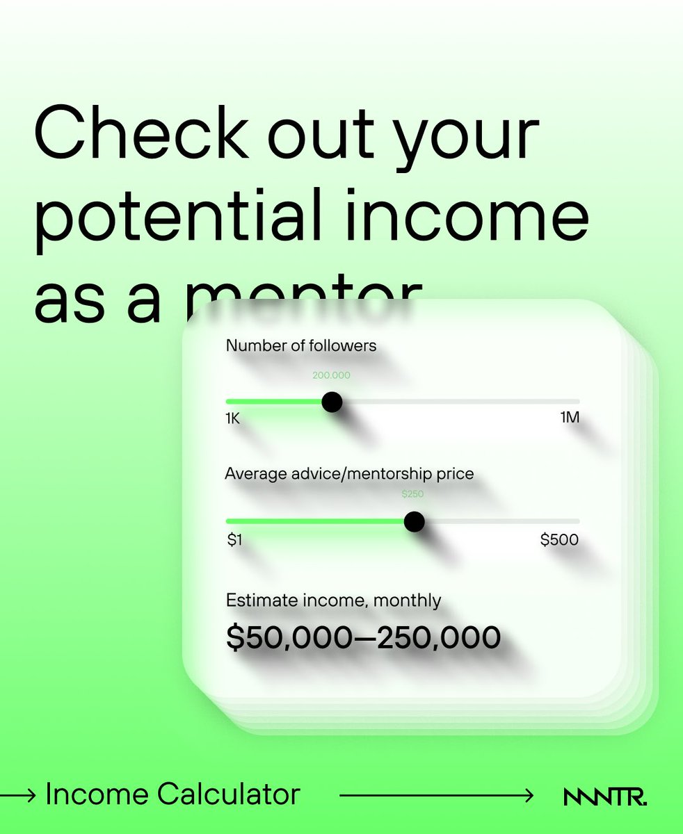 0xMNTR's tweet photo. Have you already tried to predict how many billion of 💸 you will earn on #mntr 😎as a #mentor? https://t.co/FFoqXZco9W