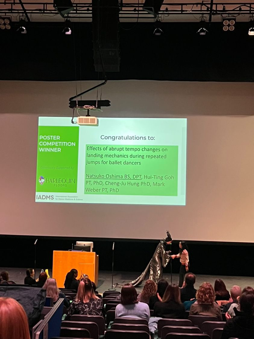 Congratulations to IADMS (International Association for Dance Medicine &amp; Science) Poster Contest Winner <a href="/therapyenpointe/">Therapy en Pointe</a> PT, DPT!  Harlequin is proud to be a sponsor of the Poster Contest during <a href="/IADMS/">IADMS</a>.