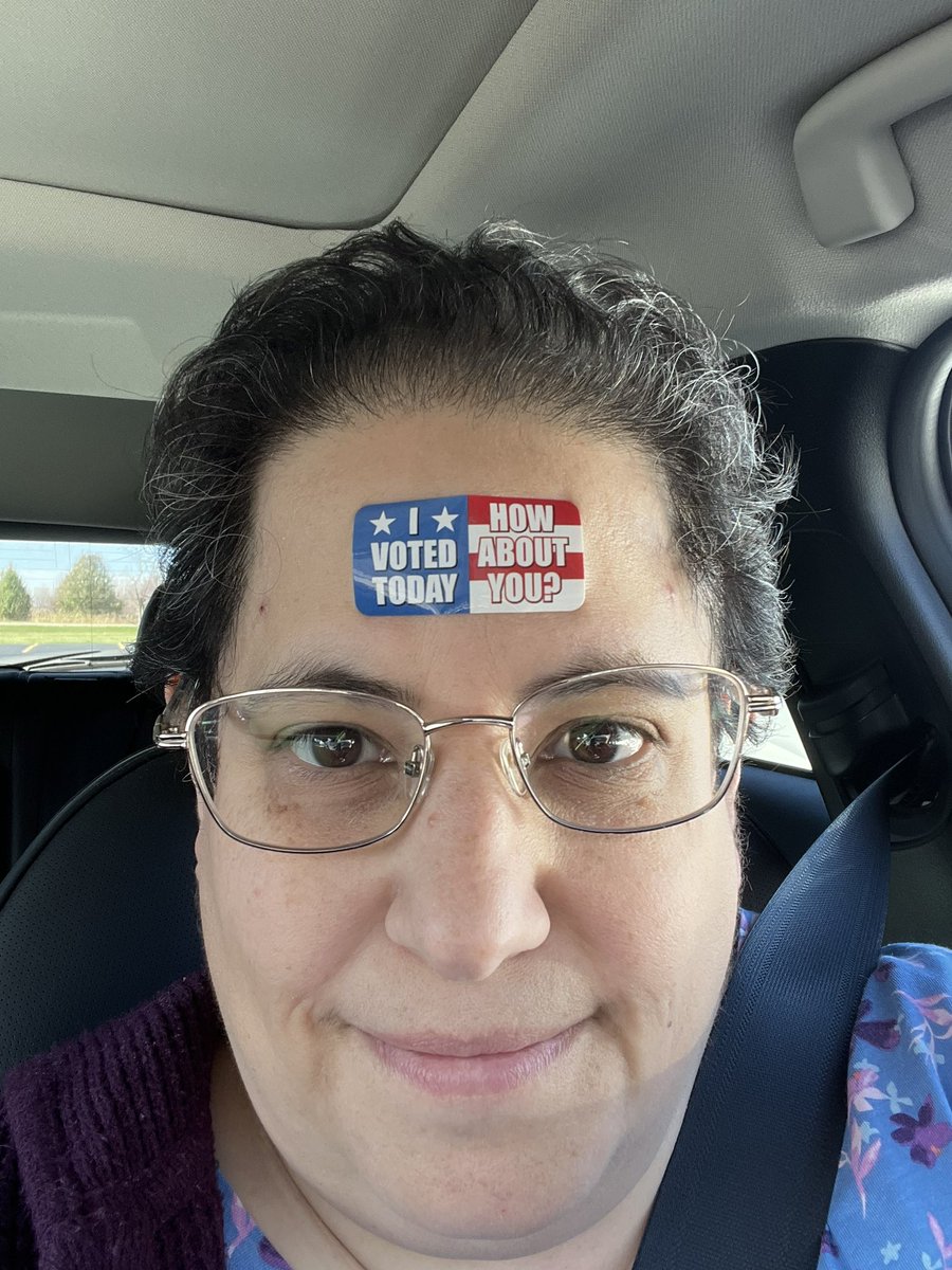 hereforearp's tweet image. I voted #VoteBlue #VoteBlueToSaveDemocracy #WynonnaEarp