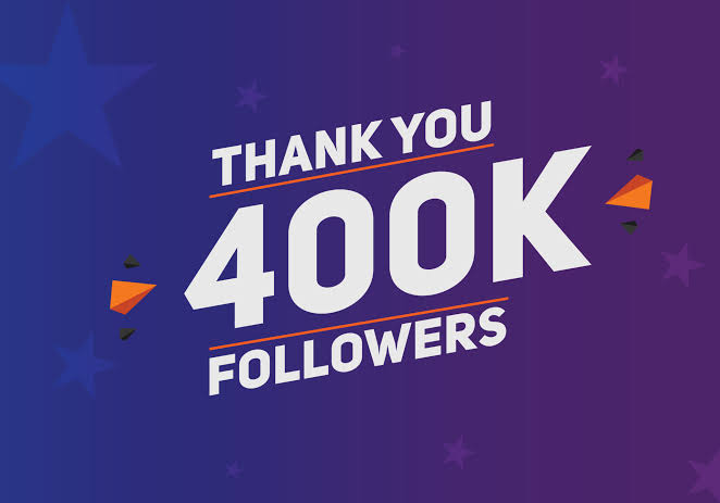 sportingking365's tweet photo. Wow 400K amazing followers! Thank you so much ❤️

If you're reading this you we are winning more grand audits together. Yes you 🫵🏾

Arigato 🙏🏾 https://t.co/v6ubqexCnh