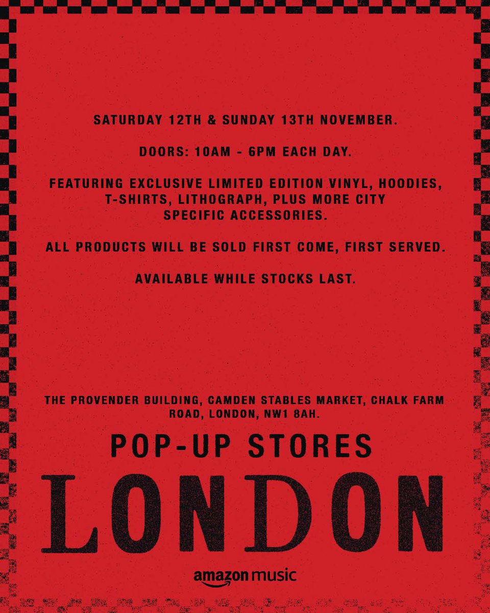 LTHQOfficial's tweet photo. FAITH IN THE FUTURE POP-UP STORES. LONDON. 12-13.11.
@AmazonMusicUK https://t.co/AgPfz7CdcP