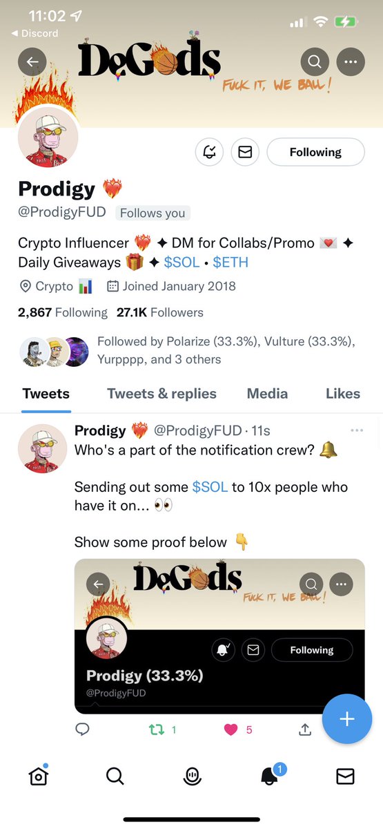sol_advent's tweet photo. @ProdigyFUD on king🫶 https://t.co/kTfP2DXMcZ