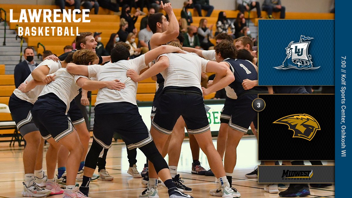 Lawrence Men’s Basketball tweet media