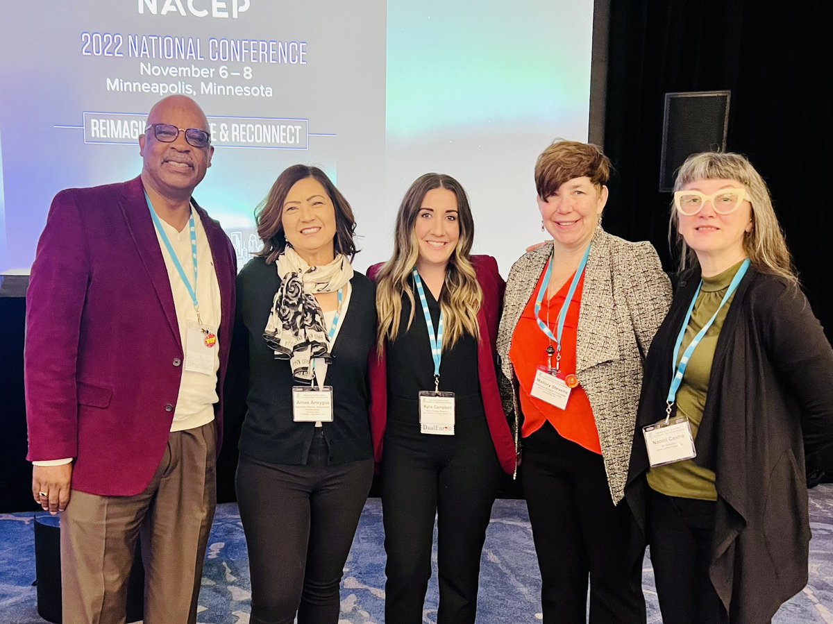 Aimee Arreygue, EdD (@draimeea) on Twitter photo California representing at <a href="/NACEPtweets/">NACEP</a> #NACEPinMN22 #dualenrollment #cadualenrollment <a href="/NaomiCastroProf/">Dr. Naomi Castro</a> <a href="/KylieCampbell90/">Kylie Campbell</a> <a href="/StevenWatkin5/">Steven Watkin</a> @Mallory37111359 California representing at <a href="/NACEPtweets/">NACEP</a> #NACEPinMN22 #dualenrollment #cadualenrollment <a href="/NaomiCastroProf/">Dr. Naomi Castro</a> <a href="/KylieCampbell90/">Kylie Campbell</a> <a href="/StevenWatkin5/">Steven Watkin</a> @Mallory37111359