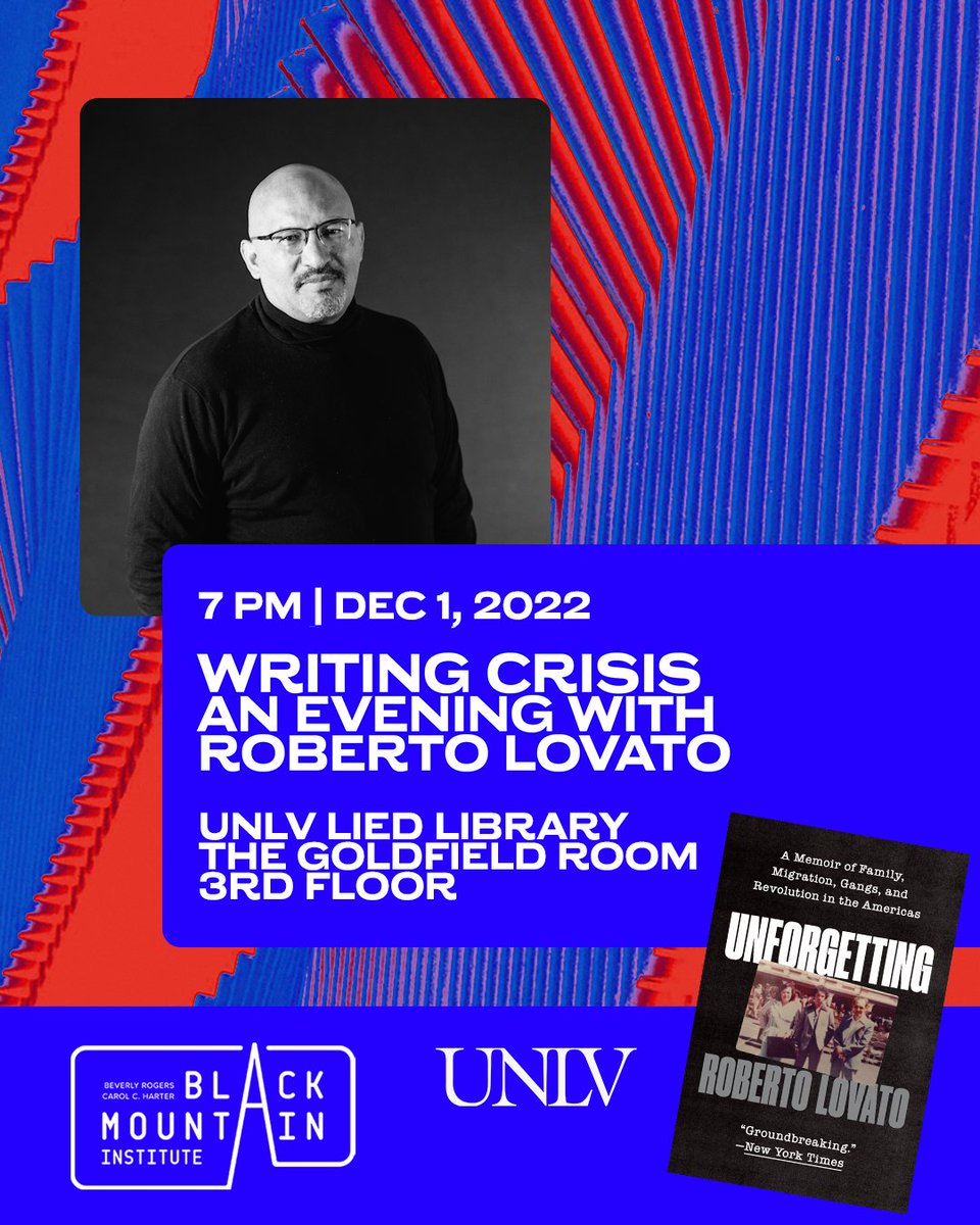 Join BMI for Writing Crisis: An Evening with Roberto Lovato on December 1 at 7pm!