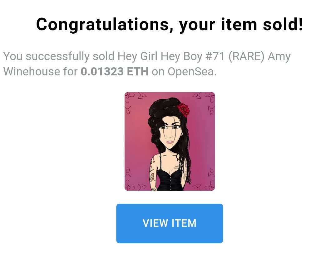 iVibrantArt's tweet photo. 💗SOLD 💗🔥

This extra special Amy Winehouse #NFT now belongs to @Octospace_NFT 😍

Thank you sooooo much for your amazing support my friend 💗🐙

I have nothing but appreciation for you💕

#NFTCommunity show🐙 some love with a follow &amp; see his awesome collection🐙💕

Ty! 😍 https://t.co/fQqfcj0ztG