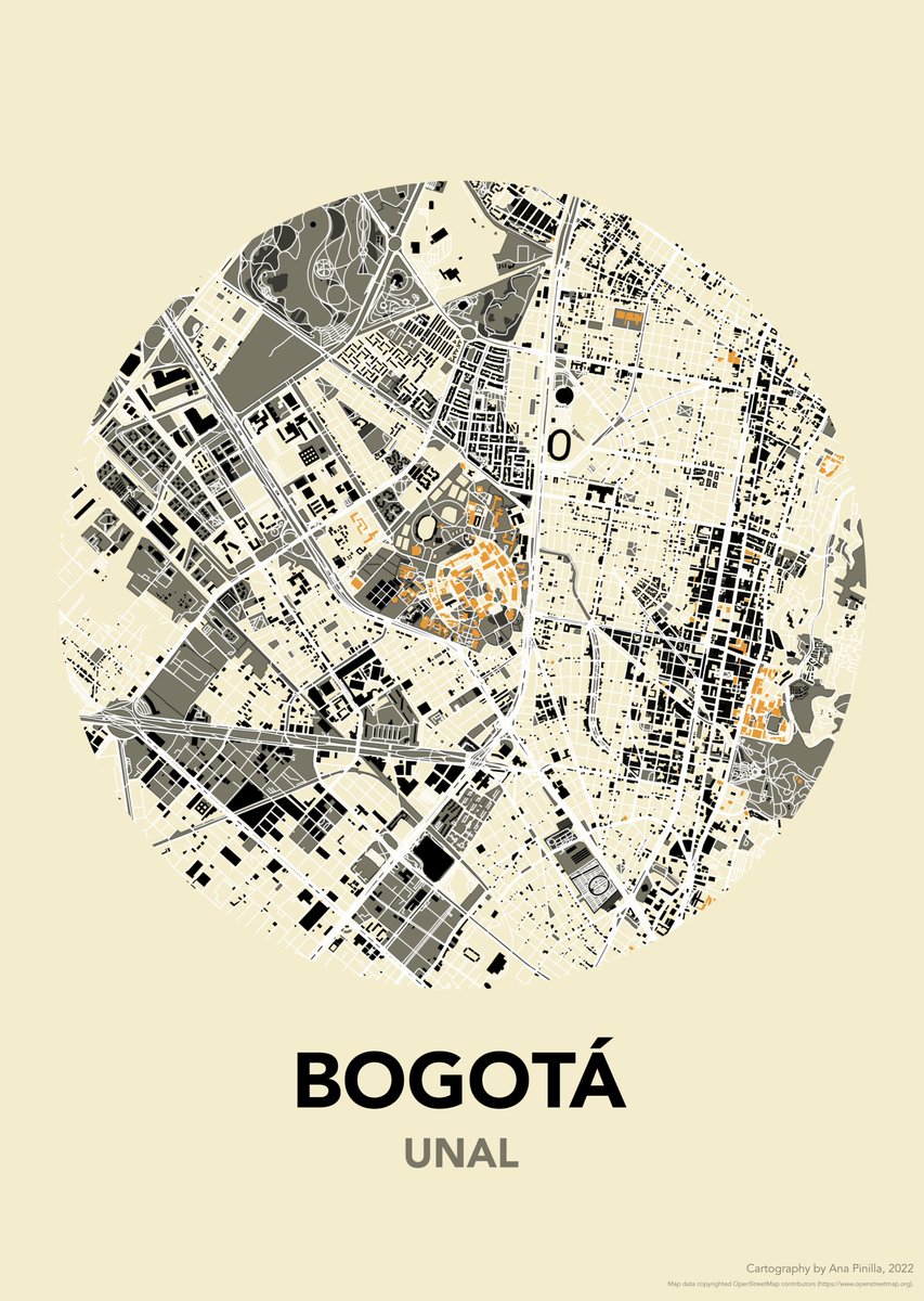 aopinillap's tweet photo. The university where I studied for my bachelor's degree, UNAL, has an owl shape from the sky. Did you find it?
Day 8 of the #30DayMapChallenge. https://t.co/B2ouB9qMGh