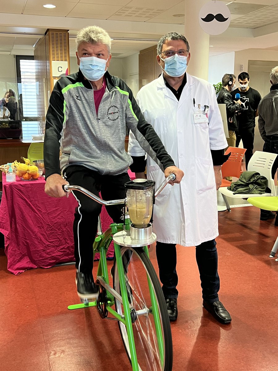 ICM (@icm_montpellier) on Twitter photo #Movember 🧔
Les joueurs du <a href="/mhbofficiel/">Montpellier Handball</a> ont testé les animations et ont visité le département de #radiothérapie. Nos salariés sont passés entre les mains expertes de Old Barber Montpellier.
Nous avons également eu la présence de Bernard Thevenet ! 🚴♂️ Merci ! 🥰😃🙌
<a href="/Unicancer/">Unicancer A.C.</a> #Movember 🧔
Les joueurs du <a href="/mhbofficiel/">Montpellier Handball</a> ont testé les animations et ont visité le département de #radiothérapie. Nos salariés sont passés entre les mains expertes de Old Barber Montpellier.
Nous avons également eu la présence de Bernard Thevenet ! 🚴♂️ Merci ! 🥰😃🙌
<a href="/Unicancer/">Unicancer A.C.</a>