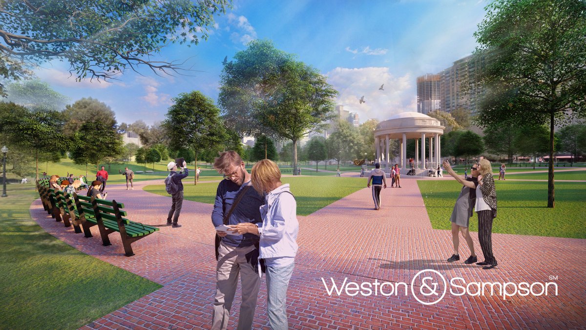 BostonCommonMP's tweet image. The next Master Plan project focuses on the Parkman Bandstand! Proposals include filling in the tree canopy, adding more benches, and installing a ramp for ADA access.

What are your priorities for this area? Let us know at bostoncommonmasterplan.com by November 30th!