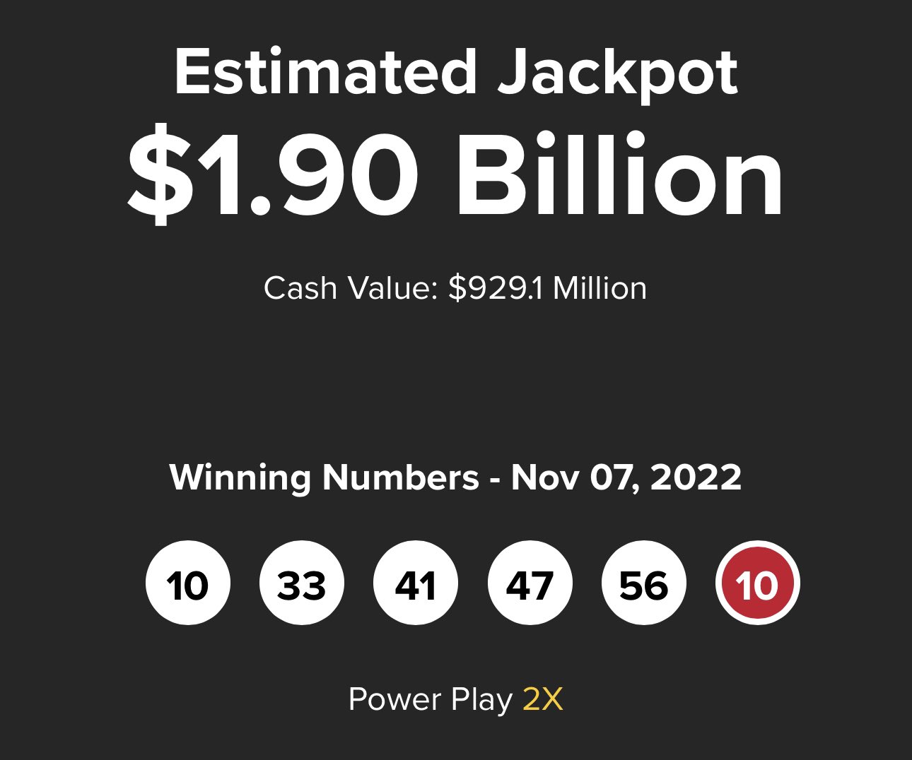 DisTrackers on Twitter "Here are the Powerball winning numbers. https