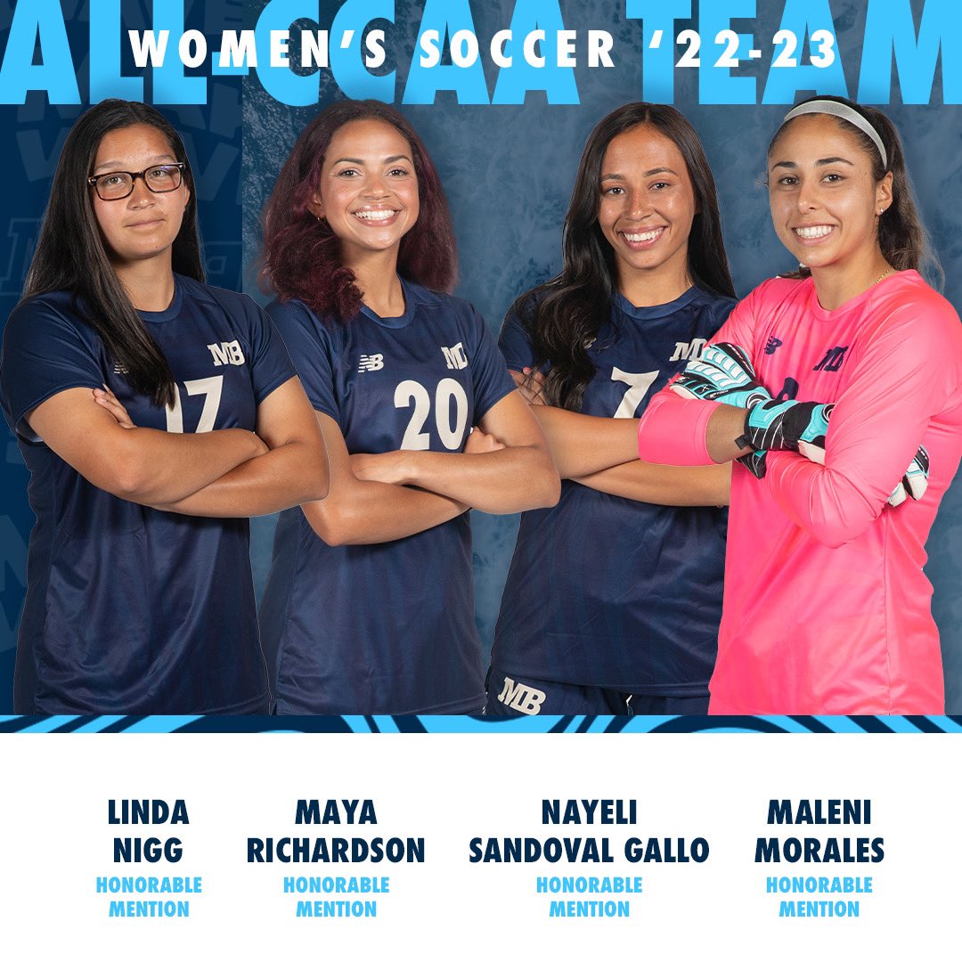 Congratulations to our CCAA Honorable Mentions GO OTTERS‼️🦦