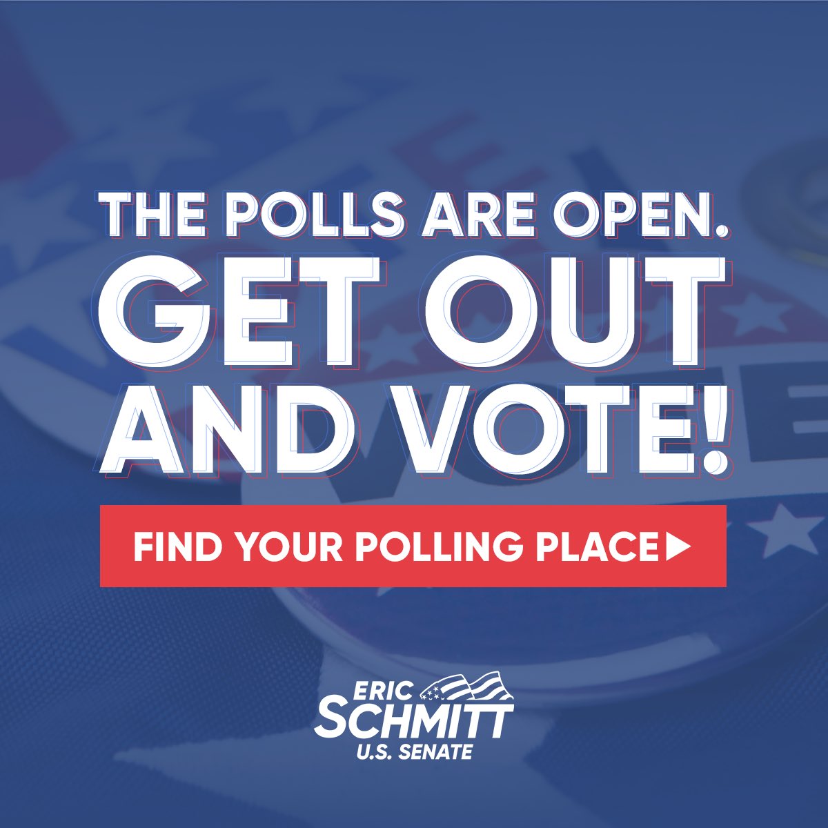 Today is the day‼️ 

Make your voice heard and go vote for <a href="/Eric_Schmitt/">Eric Schmitt</a>. 

It’s time for the RED WAVE🔥 

#MOSen