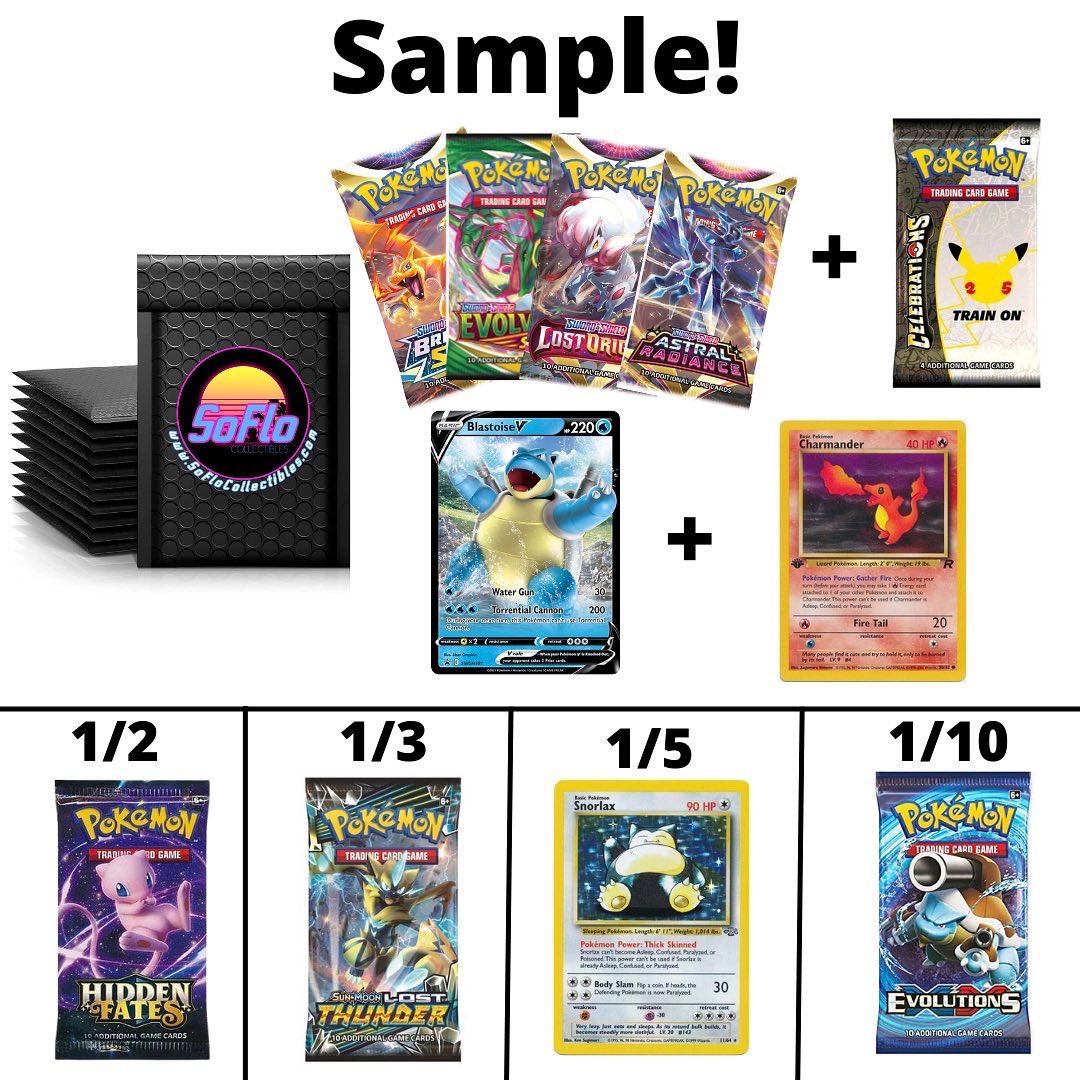 November Mystery Packs are here! 
Soflocollectibles.com to get yours!