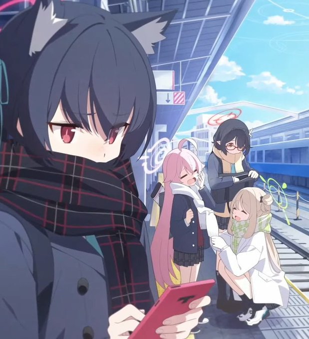 この冬服アビドス早く来て欲しい 