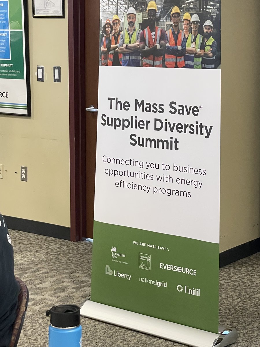 CompleteEnergy1's tweet photo. We're honored to take part in the Mass Save Supplier Diversity Summit, and thank all partners and sponsors that continue to support our efforts, and the business community. https://t.co/fWOaNq8cd2