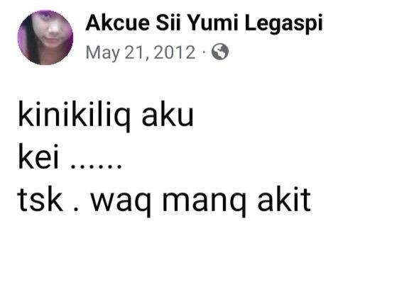 4lamat's tweet photo. shet anong klaseng boses yun jao ???? sa aswang ????? powta yung kapampangan accent at yung paglow ng boses ???? https://t.co/rIiCdK37ao