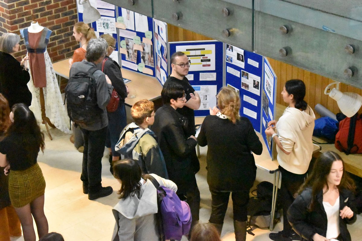 AlleynsSchool's tweet photo. EPQ  (Extended Project Qualifications) project presentations are in full swing; Year 13 students are presenting on topics including 'Is it right to forcibly remove people from cults?' and 'Is JK Rowling’s Harry Potter an Original Piece of Work?' @_JaneLunnon #AlleynsCuriosity https://t.co/tqq17phKB6