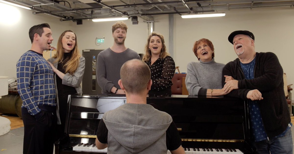 Watch a rehearsal room White Christmas medley ahead of new tour bit.ly/3WJymJ4