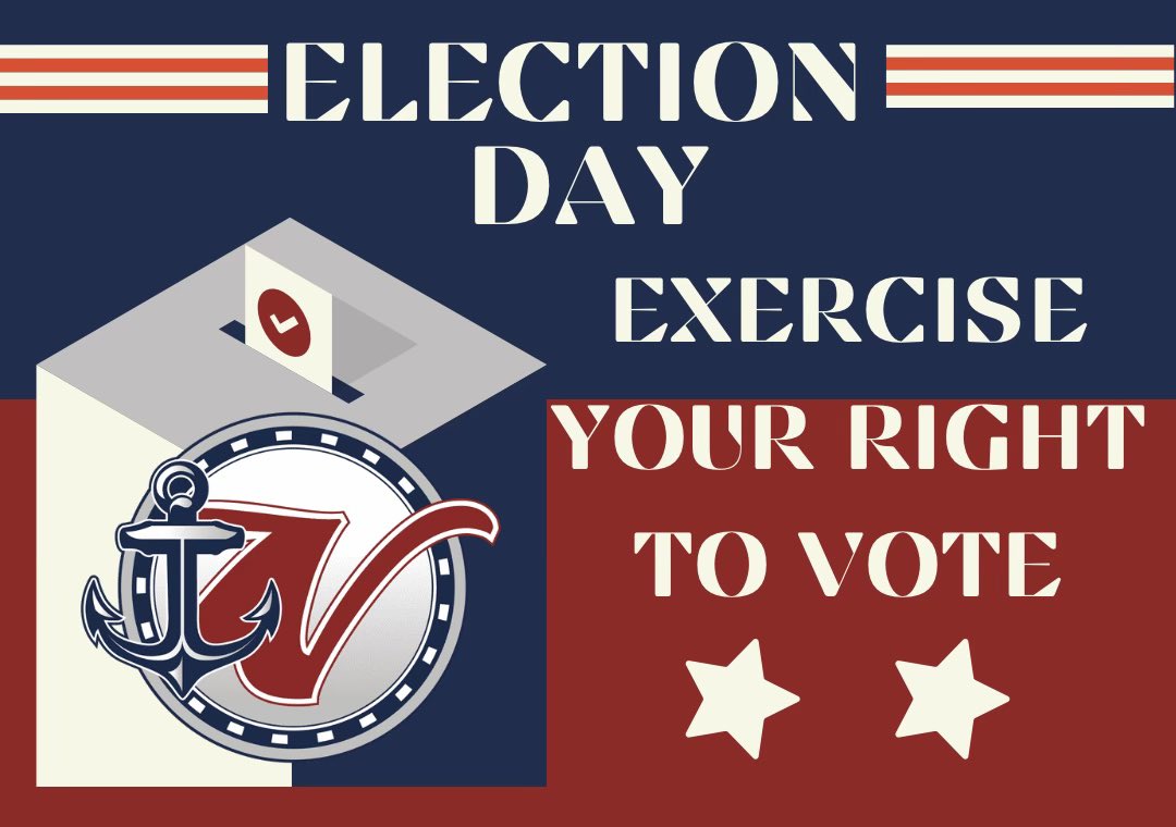 NorwichNA3HL's tweet photo. Get out and vote! 🇺🇸
#ExerciseYourRight🗳️
#DemocracyIsCool🦅 https://t.co/6y8kBmF07r