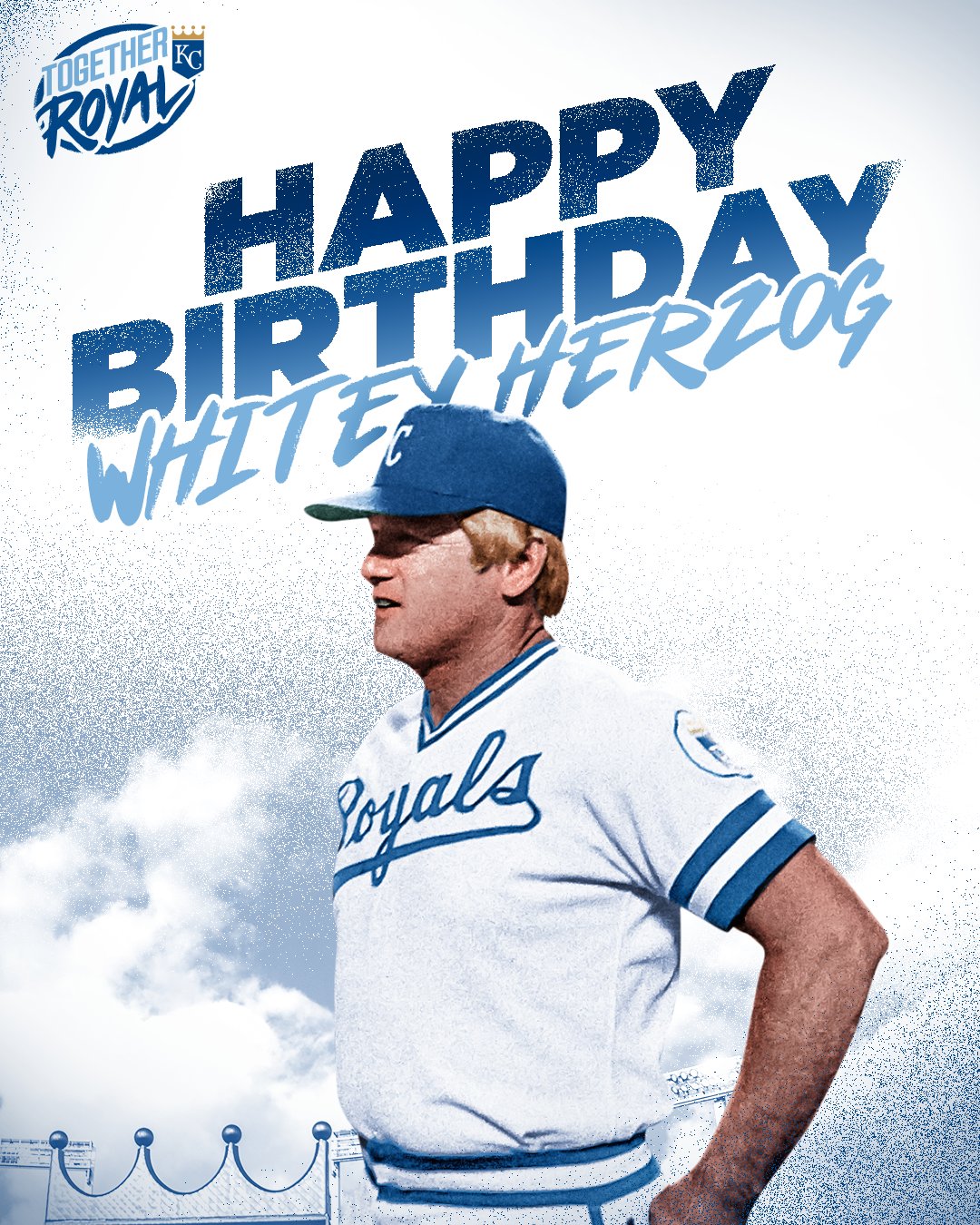 Happy birthday to former Royals manager and Hall of Famer, Whitey Herzog! 