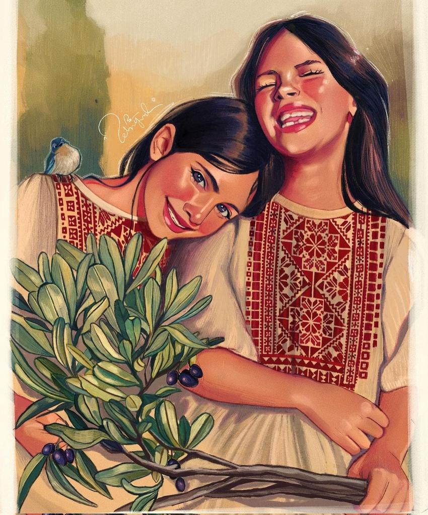 LifeAtGaza's tweet photo. Beautiful Traditional art of Palestine https://t.co/OZx6ozFYfl