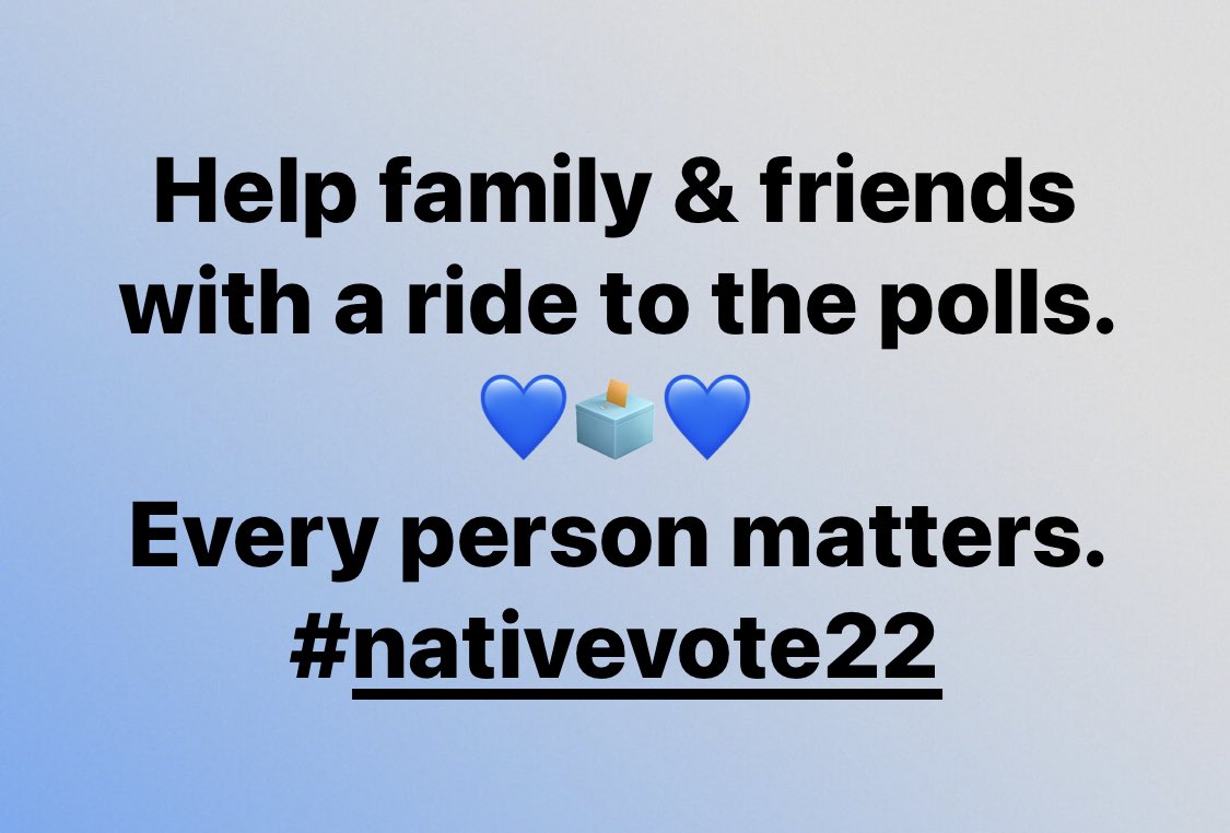 AZNativeDems's tweet image. Every person matters. #nativevote22