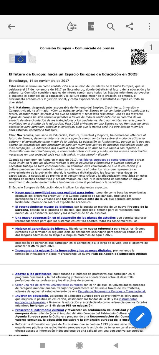 BernalTic's tweet photo. @C_ESCOLAR_AND @el_padul @MartinezSeoane @EducaAnd @CsifEnseSevilla @CSIFeducAlmeria @usteaeducacion @concapa_es @ConcapaAndaluc1 @UGTEducaAnd @ACES_Andalucia @USOConfe #porunaprendizajeenlenguasextranjeras https://t.co/fjRjHp6ASe