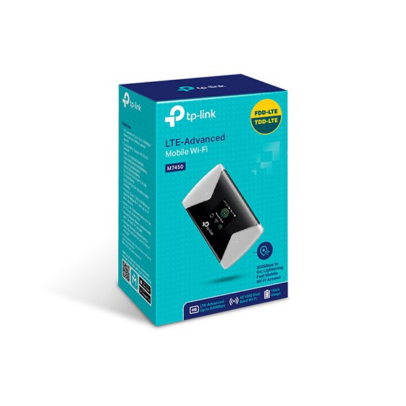 F1PC_'s tweet photo. Router Tp-Link 4G+ Mobile M7450

جهاز راوتر موبايلي 4G
كل الشبكات..
سرعة 300mbps
بسعة 32 جهاز..
بطارية لمدة 15 ساعة بسعة 3000 ملي امبير
#F1_PC https://t.co/o33SIz9LAw