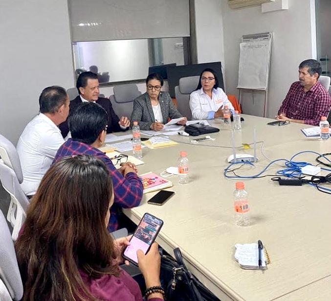 Reunión de Trabajo con la Profa. Gabriela Bañón Estrada, Secretaria General de la Sección 19 del SNTE en el Estado de Morelos, para atender temas del Personal Homologado