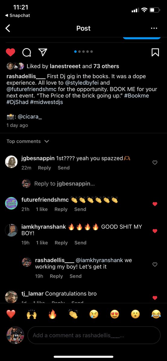 RashadEllis__'s tweet image. Words of encouragement always cooooooooooooooo. Book me. #DjShad #Midwestdjs #melodicsounds