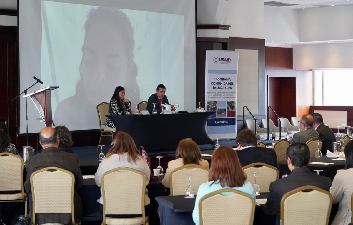 En el marco del VI Foro de Calidad en Salud con enfoque en Atención Primaria en Salud (APS), el @MinSaludCol y @USAID_Colombia, presentaron las acciones, en las que estamos trabajando, para mejorar de la atención en salud de los ciudadanos.