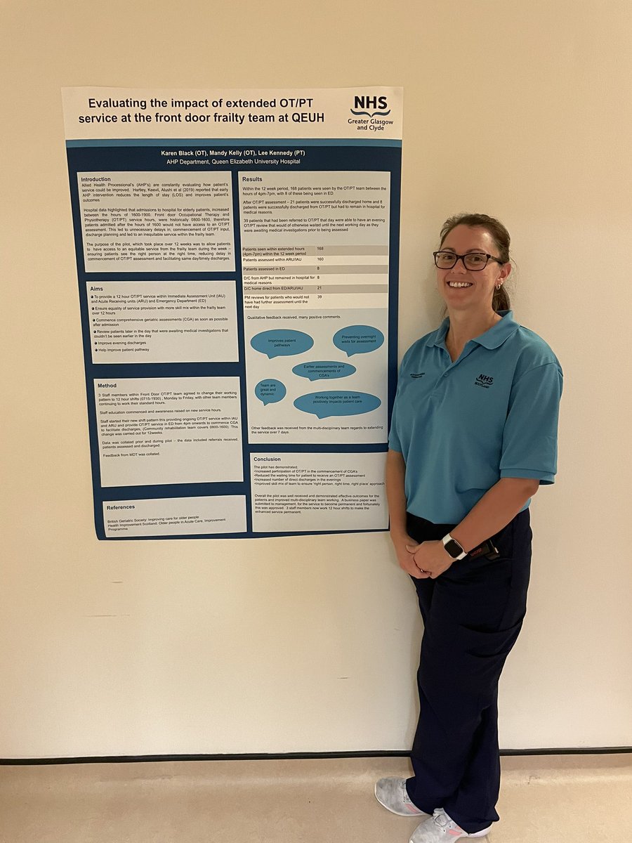 Laura Walker (@laurawalk1986) on Twitter photo As part of OT week <a href="/kazza109/">Karen Henderson</a> will be sharing, the evaluation of our OT/PT front door team extended hours service, to support right therapist at right time! <a href="/NHSGGCsouthAHP/">NHS GGC South AHP</a> As part of OT week <a href="/kazza109/">Karen Henderson</a> will be sharing, the evaluation of our OT/PT front door team extended hours service, to support right therapist at right time! <a href="/NHSGGCsouthAHP/">NHS GGC South AHP</a>