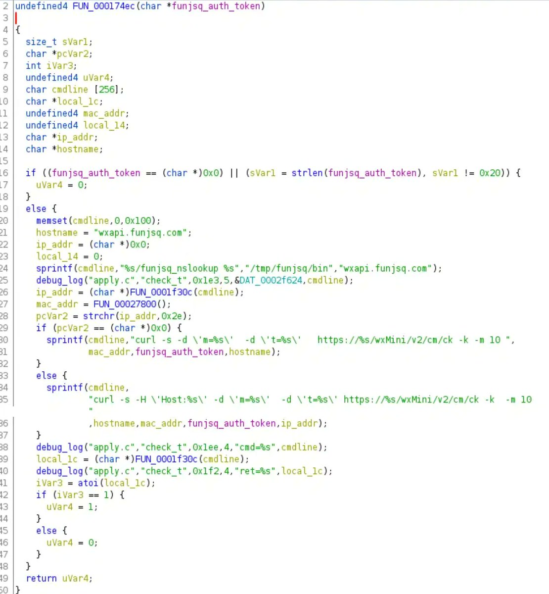 0xor0ne's tweet image. CVE-2022-40619: unauthenticated command injection in FunJSQ service found in NETGEAR firmware images.
Write up by @onekey_sec 

onekey.com/blog/security-… 

#iot #embedded #netgear #infosec #cybersecurity #cve #exploit