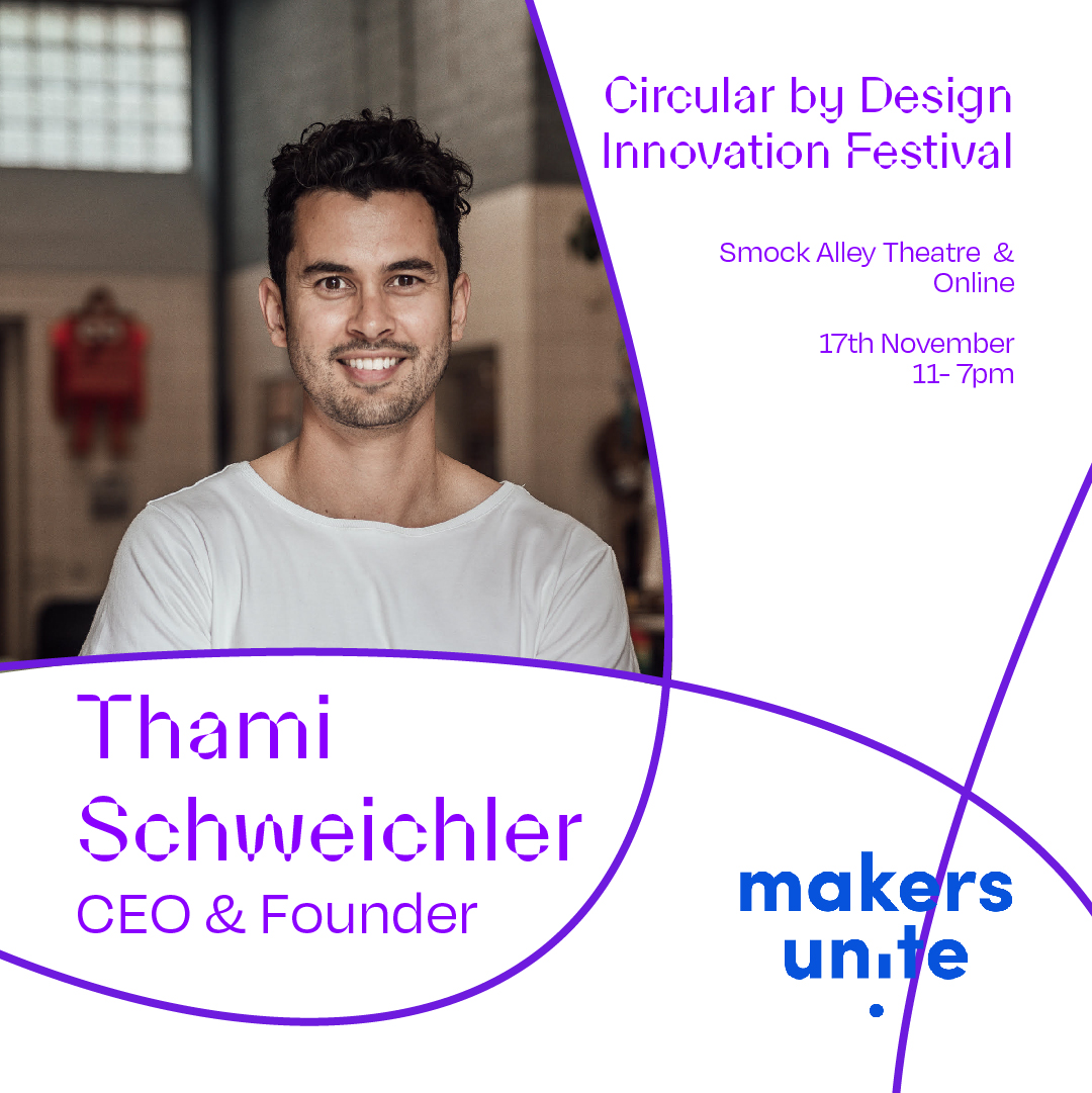 DCCIreland's tweet photo. The third international speaker for the Circular by Design Innovation Festival on 17th November 
@smockalley is Thami Schweichler, co-founder of 
@MakersUnite_eu and the United Repair Centre.

To book tickets visit: https://t.co/zZbBzM4jLl

#circularbydesign #designweekireland https://t.co/xdIwtn4H80