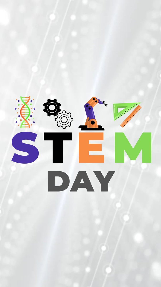 ReverseFizix's tweet photo. Happy STEM (and STEAM!) Day to all the nerds, geeks, coders, scientists, engineers, makers, shakers, breakers, and curious folks out there! #happystemday https://t.co/fWww9HVgxi