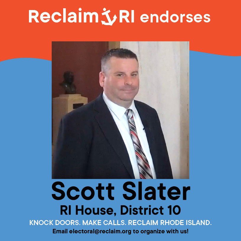 Reclaim RI on Twitter "Good luck to all of our endorsed legislators