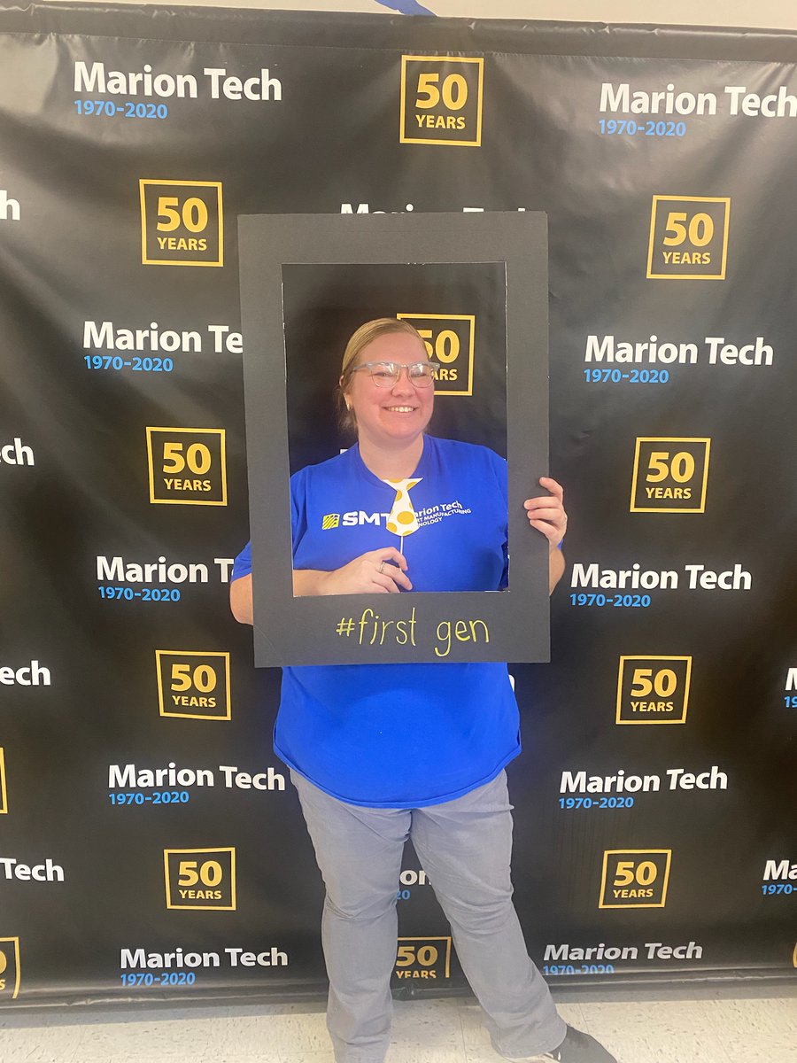 MarionTech's tweet image. We are proud of our #FirstGen students, alumni, faculty and staff! Swing by the Bryson Hall student lounge for cupcakes and swag. Tell us why you are proud to be FirstGen. Take part in the group photo at 2 pm. See the email from @LauraEmerick28 for details! #FirstGenCelebration