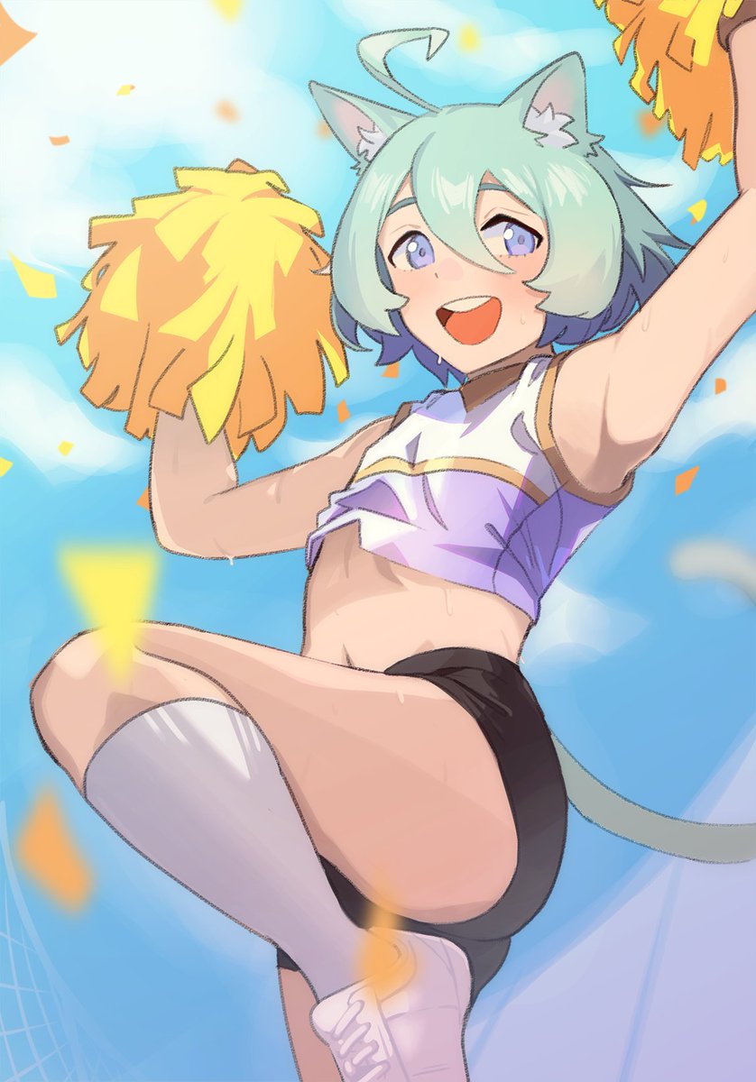 「#いいおなかの日 」|thernz🐈のイラスト