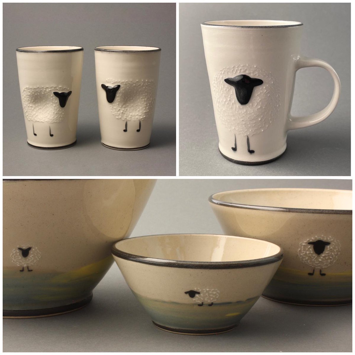 ANIMAL LOVER ALERT! 😻
If you love sheep or cats or geese, this fantastic pottery by Suzette Knudsen.  Shop this year at Hand Made Here on November 19-20 from 10-5pm #sheeptastic #pottery #ceramics #ceramicsyyc #animallovers #sheepmug #catmug #ceramicbowls #madeincalgary
