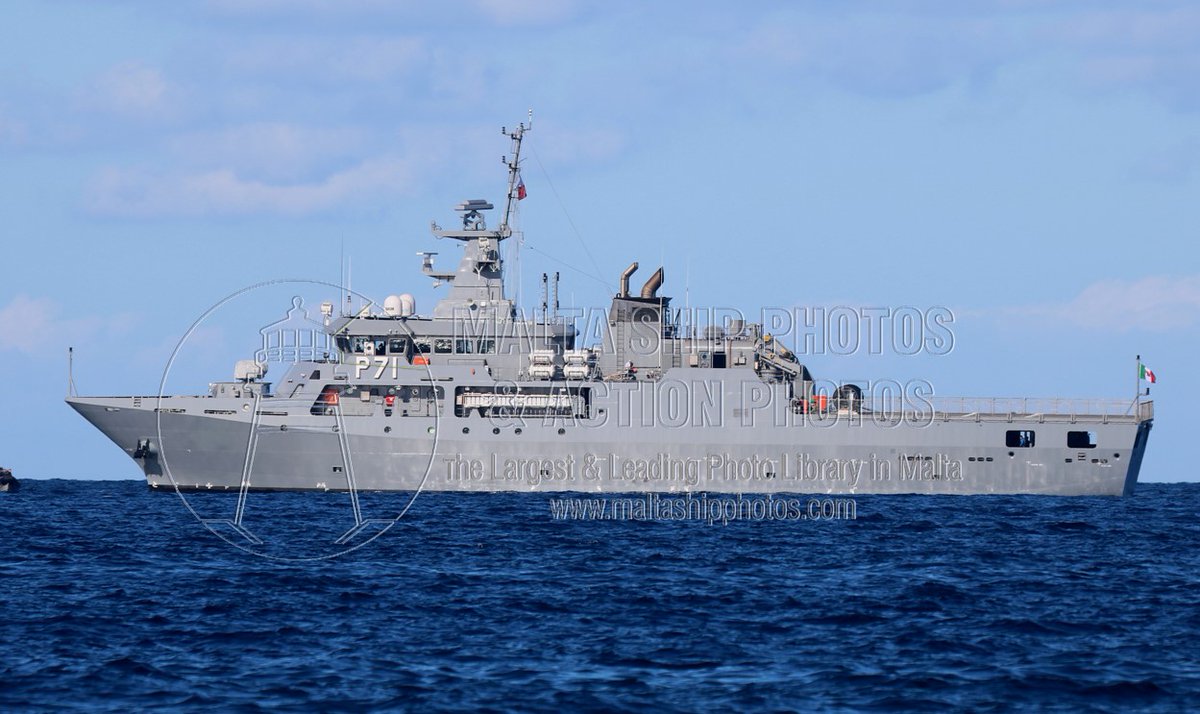 #ArmedForcesofMalta (#AFM) #offshorepatrolvessel (#OPV)  #P71 #offshoreMalta still with #Italianflag  - 08.11.2022  -  maltashipphotos.com - NO PHOTOS can be used or manipulated without our permission @Armed_Forces_MT @WarshipCam @WarshipPorn @WarshipsIFR @AllanWarships