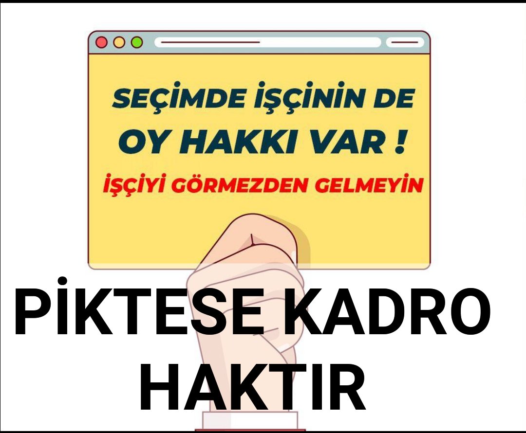 piktes_taseron's tweet photo. PİKTESE KADRO haktır 
#kadroherkesinhakkı

@RTErdogan 
@suleymansoylu 
@tcbestepe 
@tcmeb 
@vedatbilgn 
@06omeryilmaz 
@HBTurkoglu 
@OzGuven_Sen 
@CayciEsra 
@piktes_taseron 
@abbasmutlu63 
@tgrthabertv 
@AtvHaberTurkiye 
@Ahaber 
@kanal7
@nazan74718455 https://t.co/JzlOJxzGrd