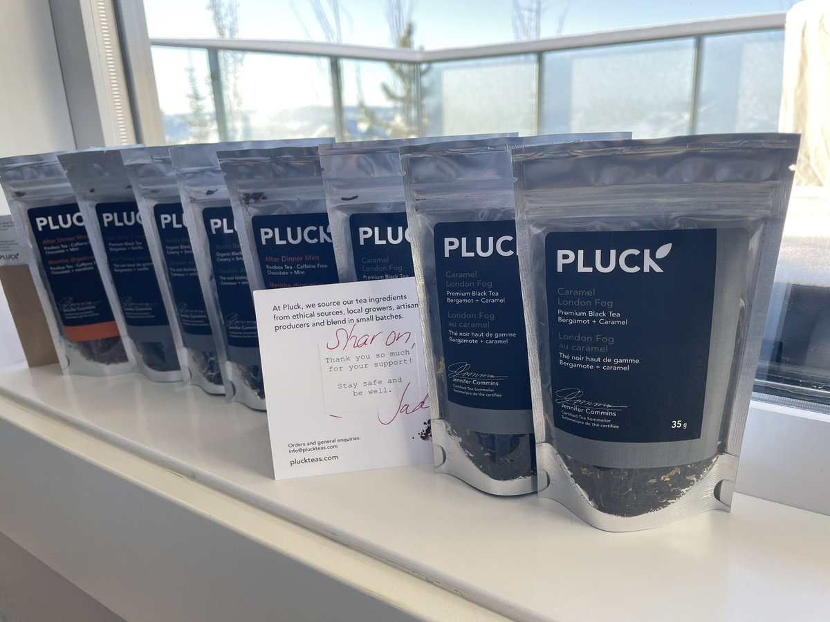 _SharonHiggins's tweet photo. Amazing morning with the arrival of my @PluckTeas order! Which to try first? ☕️🫖Thx Jade for taking care of my order 😉 #yummy #tea https://t.co/CKuBjnADRq